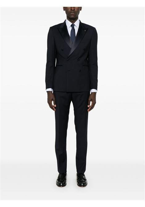 Camicia a righe  tiga in celeste The Editor - uomo THE EDITOR | S5U606999